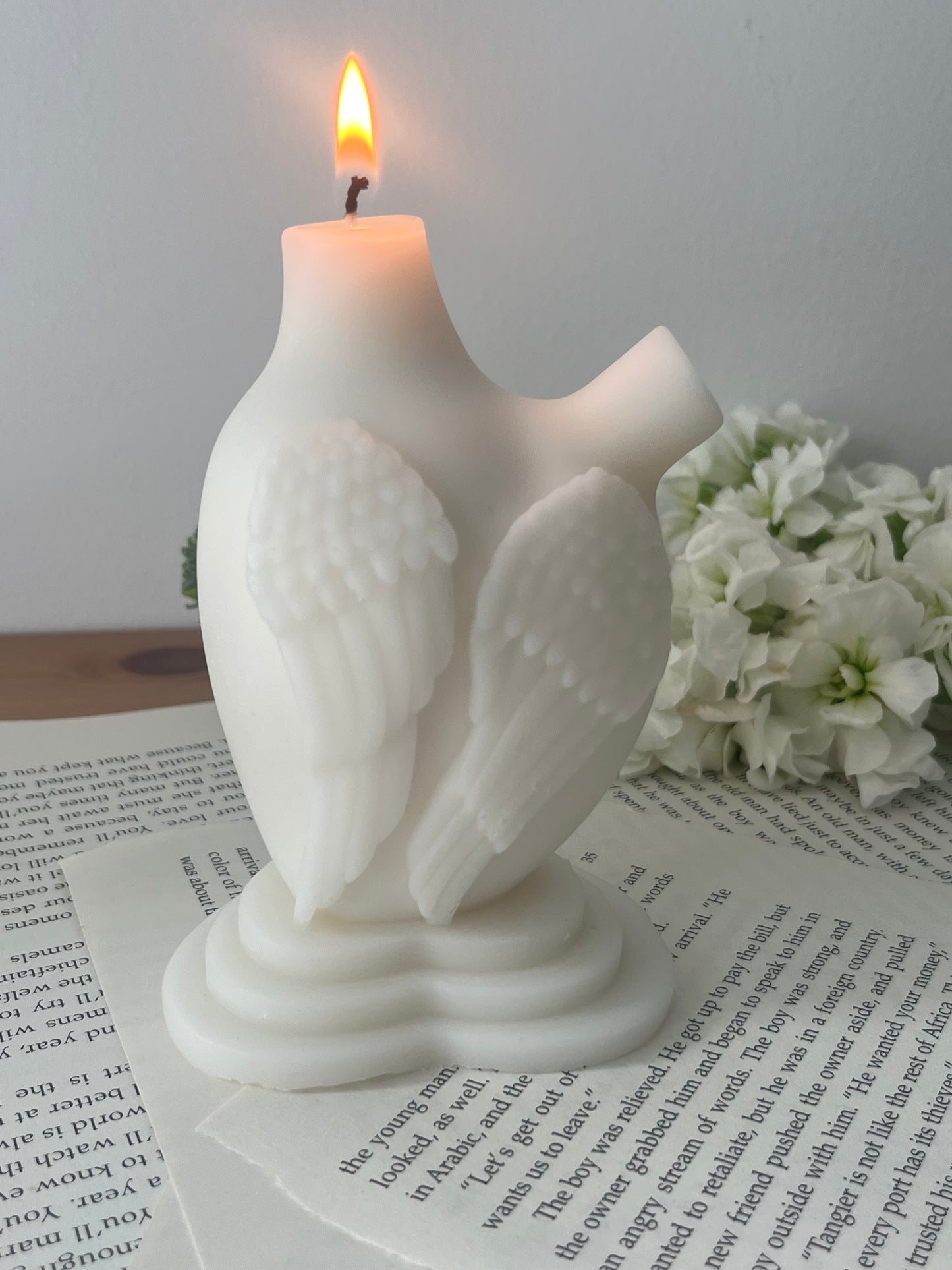 Wings candle