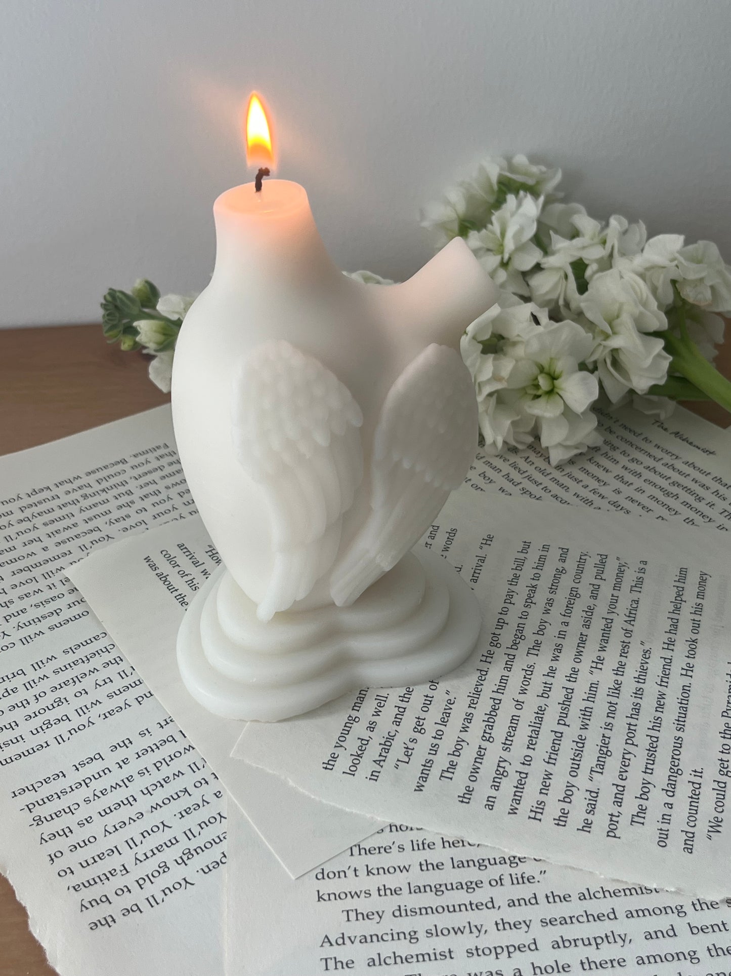 Wings candle